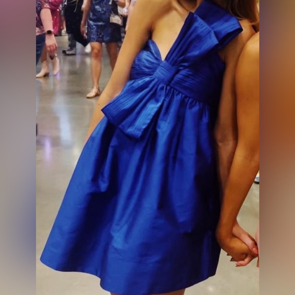 Anthropologie
Atsu Strapless Bow Babydoll Dress